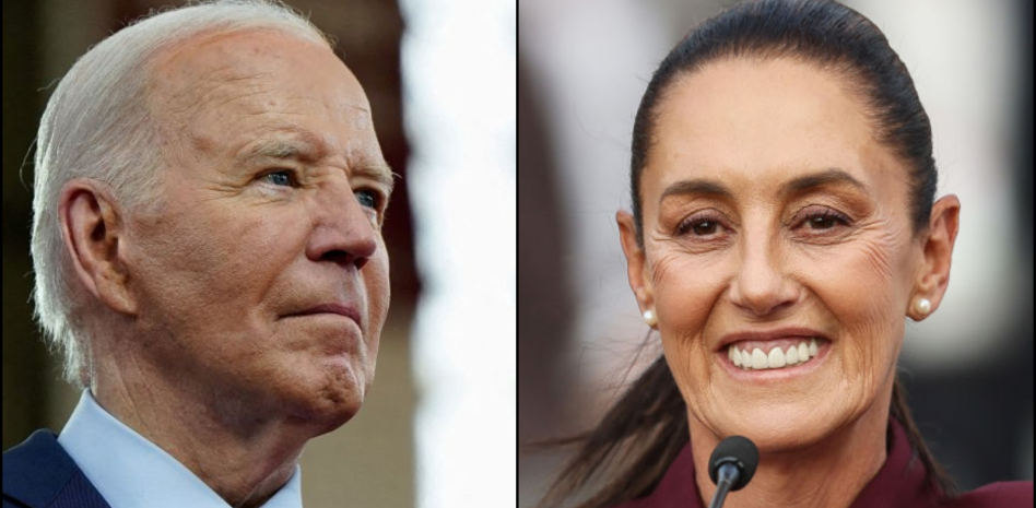 Biden sí felicitó rápido a Sheinbaum, a diferencia de lo que hizo AMLO con él
