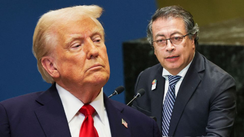 Trump revoca apoyo económico a Colombia y avanza hacia un enfrentamiento militar con Petro, quien denuncia «amenazas desproporcionadas»