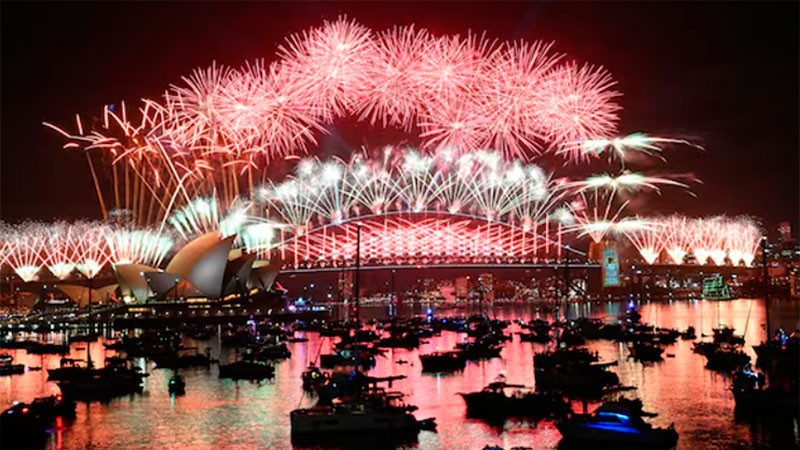 Australia celebra un Nuevo Año sin precedentes con fiestas y esperanzas para 2026